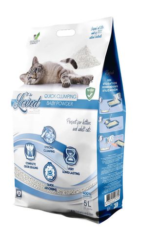 LITIERE TOBELOVED 5L BABY POWDER