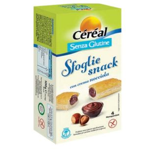 Céréal Sfoglie Con Crema Di Nocciola Senza Glutine 100g