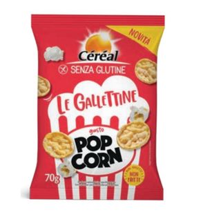 Céréal Gallettine Gusto Pop Corn Senza Glutine 70g