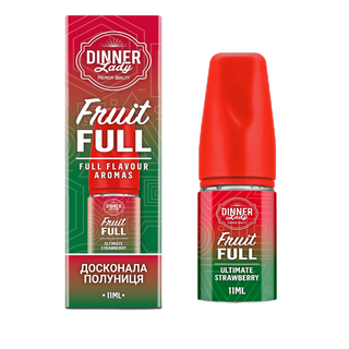 Ароматизатор харчовий Дінер Леді Fruit Full - Ultimate Strawberry 11мл