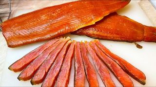 М'ясо Сьомги Х/к (100г.)