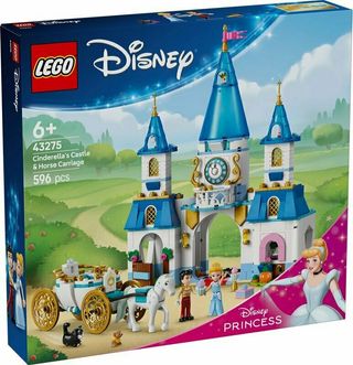 Конструктор LEGO Disney Princess Замок Попелюшки й карета (43275)