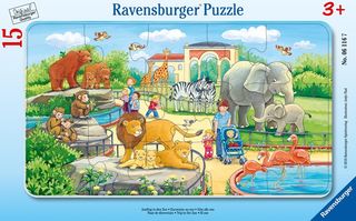 Ravensburger puzzle Životinje u zoo vrtu ,A019464