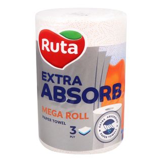 Рушники Паперові Ruta Selecta Mega Roll 3ш. 1рул.
