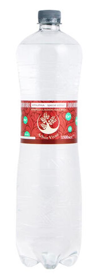 Arbor Vitae Вода Мінеральна Слабогазована 1,5 Л 1 Пляшка
