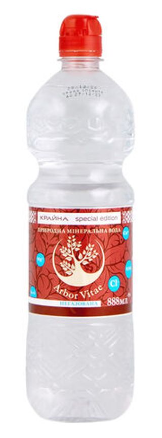 Arbor Vitae Вода Мінеральна Негазована 0,888 Л 1 Пляшка