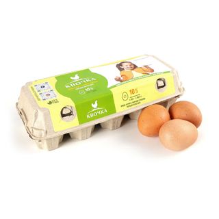 Яйця Курячі Квочка Першої Категорії С1 10шт