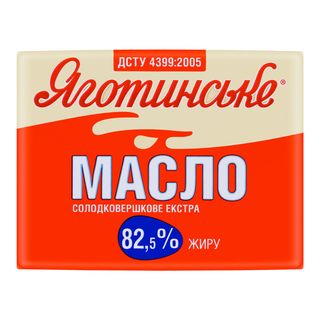 Масло Яготинське Екстра 82.5% 180г