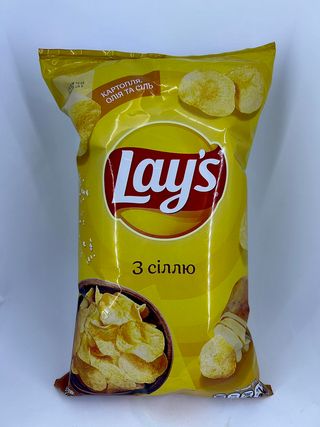 Чіпси-lays З Сіллю  (120г)
