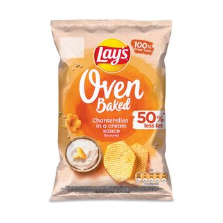 Чипси Lay's Картопляні Запечені Зі Смаком Лисичок У Сметані 110г