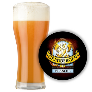 Пиво Світле Нефільтроване Grimbergen Blanche (pl 13%, Alc 6%, Ibu 13) 0,5л