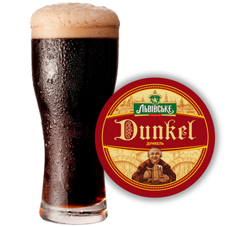Пиво Темне Дункель Львівський (pl 13%, Alc 5%, Ibu 25) 0,5л