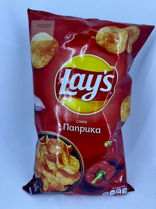 Чіпси-lays Паприка (120г)