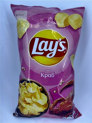 Чіпси-lays Краб  (120г)