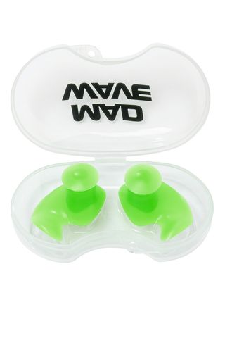 MAD WAVE Ergonomski čepići za uši - green