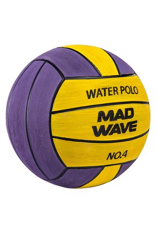MAD WAVE Profesionalna vaterpolo lopta #4 - yellow