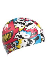 MAD WAVE Silikonska kapa za plivanje Booo! - multicolor
