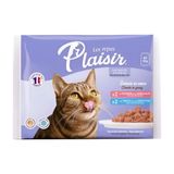 Pack Pâté pour Chat au Saumon Truite Plaisir 340g (4x85g)