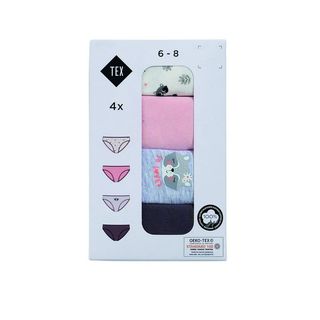 Culotte pour Fille en Rose Sec Tex Home 4 pièces