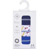 Boxer pour Garçon Bleu Roi 3 pièces