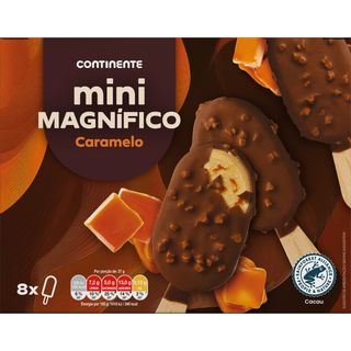 Gelado Mini Magnífico Caramelo e Chocolate Continente (emb. 8 x 50 ml)