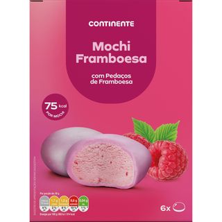 Mochi Framboesa Continente (6 un)