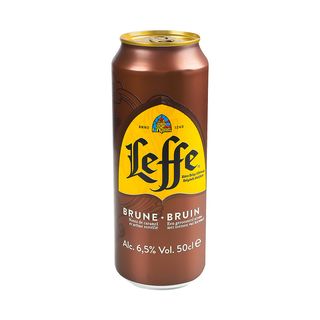 Пиво Leffe Brune З/б 0.5л