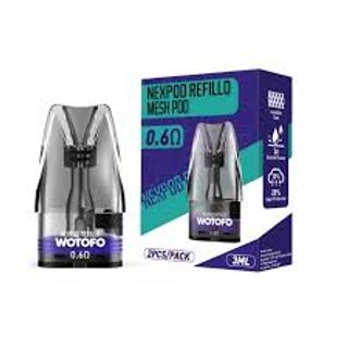 NEXPOD REFILLO MESH POD 0.6OHM 3ML - WOTOFO