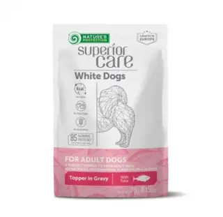 Nature's Protection White Dogs Adult All Breeds Tuna, 70g sasz.