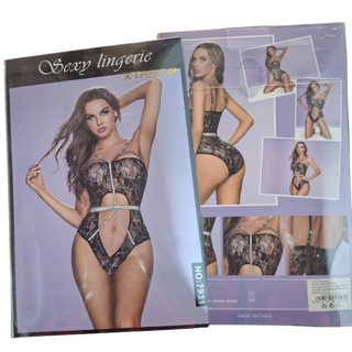 Disfraz Sexy Encaje Glitter Caja 1 Ud