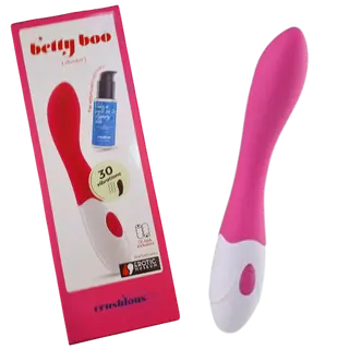 Vibrador Betty Boo Pilas Con Lubricante Caja 1 Ud