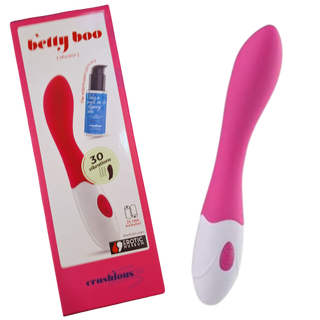 Vibrador Betty Boo Pilas Con Lubricante Caja 1 Ud