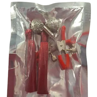 Pinzas Rojas Cascabel Bolsa 1 Ud