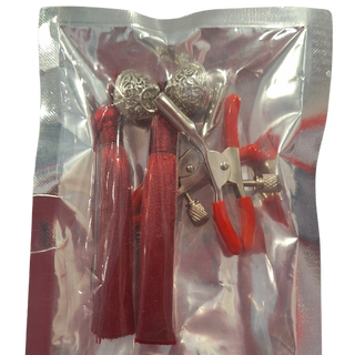 Pinzas Rojas Cascabel Bolsa 1 Ud