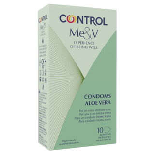 Condones Control Aloe Vera Preservativos 10 Unids 1 Caja