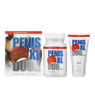 Penix Xl Duo Crema Y Pastillas 1 Caja 30 Tabs + 30 Ml