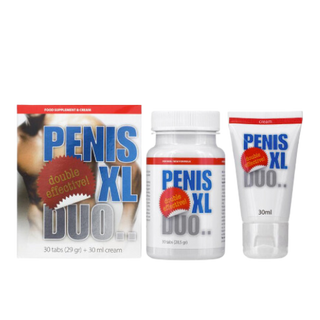 Penix Xl Duo Crema Y Pastillas 1 Caja 30 Tabs + 30 Ml