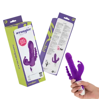 Masturbador Triple Wrangler Crushious Caja 1 Ud