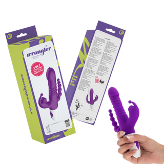 Masturbador Triple Wrangler Crushious Caja 1 Ud