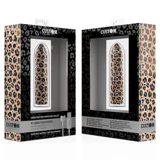 Custom Bullets Bala Recargable Leopard 10 Intensidades