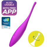 Satisfyer Twirling Joy Estimulador Clitoris – Fucsia