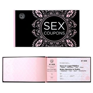 Secreplay Sex Coupons Vales De Canje Sensuales
