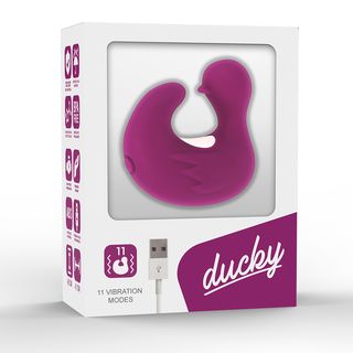 Coverme Dedal Estimulador De Silicona Recargable Duckymania