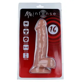 Mr Intense 16 Pene Realistico 19.6 -o- 3.2cm
