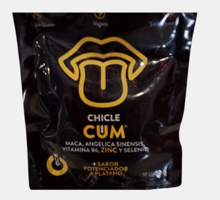 Chicle Cum Men Bolsa 10 Ud 24 Gr