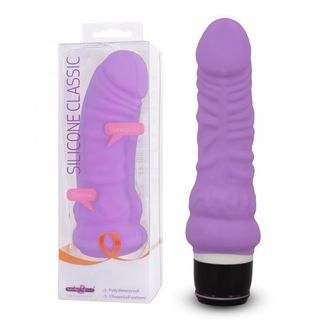 Mini Vibrador Silicona Classic Range Morado 7 Funciones