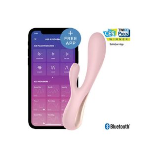 Satisfyer Vibrador Mono Flex Rosa App