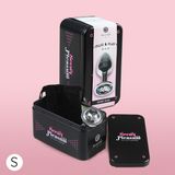 Plug Metálico Diamond Plata Pequeño