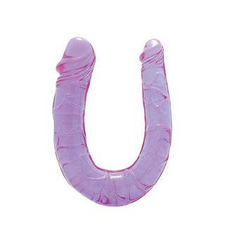 Glamy Vero Consolador Doble Morado