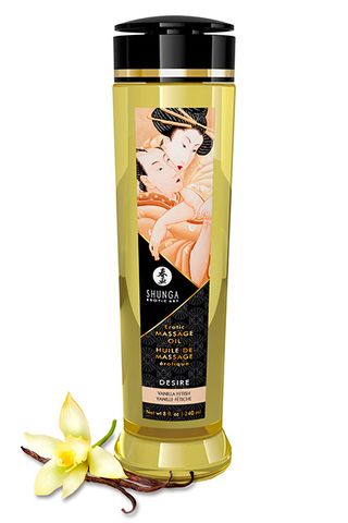 Shunga Aceite De Masaje De Siree Vainilla (250 Ml.)
